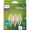 Signify Ultra Efficient 60W Equivalent Soft White B11 LED Light Bulb, 3PK 592147 - alternate 2