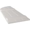 Ekena Millwork True Fit PVC, Three Board Arch Top Joined Board-n-Batten Shutters, Unfinished, 16 1/8W x 85H, PR TFP101BA16X085UN - alternate 5