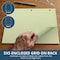 Roaring Spring Case of Engineering Pad, 8.5"x11", 200 sht, GN Paper, 5x5 Printed Grid, 3-Hole Punch, Heavy Backing, PK12 95389cs - alternate 2