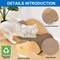 Simple Deluxe FluffyDream Cat Scratcher Cardboard, Scratching Pad House Bed Furniture Protector, Infinity Shape,  GLOWPTSCRABONEWOOD01 - alternate 4