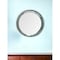Homeroots 46" Brown Round Wood Framed Accent Mirror 376394 - alternate 4