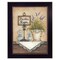 Homeroots Powder Room 4 Black Framed Print Wall Art 407806 - alternate 1