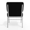 Flash Furniture Fabric Church Chair, Black XU-CH0221-BK-SV-BAS-GG - alternate 4
