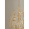 Troy Lighting Delmore 20.25in wide 6 Light Chandelier in Vintage Gold Leaf F4620-VGL - alternate 3