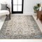 Jonathan Y Hiero Persian Border Low-Pile Machine-Washable Cream/Terra 5 ft. x 8 ft. Area Rug WSH314A-5 - alternate 3