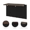 Bestar Connexion 40W Desk Bridge, Antigua & Black 93820-000052 - alternate 2