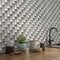 Apollo Tile Wooden Gray 12x12 Glass Marble Polished Floor and Wall Mosaic Tile 4.83 sqft/case, 5PK APLBL8804WGA - alternate 3