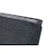 Homeroots 25" Dark Gray Wood and Suede Counter Height Bar Chair 564786 - alternate 2