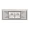 Koolmore 2 Compartment Stainless Steel NSF Commercial Kitchen Prep & Utility Sink with 2 Drainboards SB141611-12B3 - alternate 4