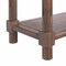 Homeroots Set Of Two 24" Brown Wood Rectangular End Tables With Shelf, 2PK 515520 - alternate 5