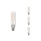 Bulbrite LED Filament 4.5w Dimmable T6 Light Bulb Candelabra (E12) Base - 2700K Warm White, 450 Lumens, 4PK 862783 - alternate 1