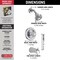 Delta Classic Monitor 13 Series Tub and Shower Trim T13422 - alternate 2