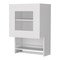 Homeroots 20in White Accent Cabinet With Two Shelves 518041 - alternate 1