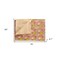 Homeroots 50" X 70" Green and Brown Kantha Cotton Floral Throw Blanket with Embroidery 357577 - alternate 3