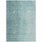 Homeroots 10' X 14' Teal Blue And Aqua Abstract Washable Indoor Outdoor Area Rug 588237 - alternate 4