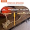 Vevor Chain Binder Ratchet Load Binder 1/4"-5/16" 2600 lbs for Tie Down, 4PK 1/4-5/16B - alternate 2