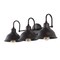 Jonathan Y Frisco 26.5" 3-Light Farmhouse Industrial Iron Shade Vanity, Oil Rubbed Bronze JYL7483B - alternate 5