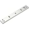 Dynalock Spacer Plate, Aluminum, Brushed Aluminum 4301 - alternate 1