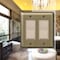 Amerelle Devon Brushed Brass 2 gang Stamped Steel Decorator Wall Plate 154RR - alternate 3