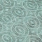Homeroots 8' Teal Blue Round Geometric Washable Indoor Outdoor Area Rug 607508 - alternate 4