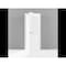 Sartodoors Solid French Door 18 x 80in, White Silk W/ Frosted Glass, Single Regular Panel Frame Trims Handle LUCIA8822ID-WS-18 - alternate 7
