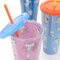 Gibson Peanuts 70th Anniversary 4Pc Plastic 23.6oz Tumbler set with Lid and Straw in Assorted Colors 129407.01 - alternate 3