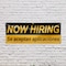 Signmission Now Hiring se Acepan Aplicaciones, 24 Inch x 72 Inch, Vinyl Banner B-72-30761 - alternate 3