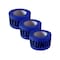 Factory 2 U Products Reunification Boundary Tape, Caution Tape, Blue, 500ft, Bold White Print, 3PK 803835 - alternate 1