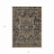 Homeroots 5' X 8' Brown Medallion Washable Indoor Outdoor Area Rug 608029 - alternate 4