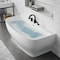 Anzzi Freestanding Tub, 64.9 in L, 30.7 in W, Matte Black, Acrylic, Center FT-AZ112-473MB - alternate 2