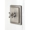 Kingston Brass Single-Handle Pressure Balanced Tub and Shower Faucet, Brushed Nickel KB6148AX - alternate 4