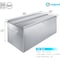 Amgood 18 in. x 36 in. Stainless Steel Drop-In Ice Bin with Sliding Lid ICE BIN DIIB-183610-Z - alternate 4