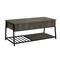 Monarch Specialties Coffee Table 42"L, Cocktail, Lift-top, Rectangular, Dark Bronze, Black Metal, Contemporary I 3821 - alternate 1