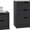 Homeroots Two Piece Black Bedroom Set 526366 - alternate 3