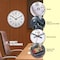 Infinity Instruments Prosaic 24-Hour ITC Business Wall Clock, Silver, 12 in 90/1224-1SV - alternate 2