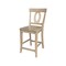 Whitewood Industries Solid Wood Verona Counter Height Dining Stool - 24in Seat Height S97-1702 - alternate 1