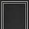 Homeroots 6' X 9' Black And Ivory Indoor Outdoor Area Rug 545490 - alternate 2