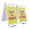 Signmission Rapid Tax Refunds, A-Frame & 2 Decals Installed, Heavy-Duty Plastic Frame SBHD-D-2436-Rapid Tax Refunds - alternate 3