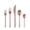 Mepra Due Ice Bronze Flatware  Set - 5 Pcs. 104422005IB - alternate 1