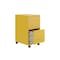 Space Solutions 14.25 in W 2 Drawer Mobile Vertical File Cabinet, Goldfinch 25276 - alternate 10