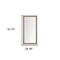 Homeroots 53" White Bathroom Vanity Mirror 607263 - alternate 2