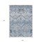 Homeroots 9' X 12' Sky Blue And Denim Blue Floral Washable Indoor Outdoor Area Rug 588868 - alternate 5