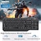 Signify Wired Keyboard + Mouse Combo, For Gaming or Office, Plug and Play SPT6202 - alternate 3