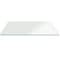 Fab Glass And Mirror Fab Glass Rectangle Glass, 3/8in Thick Bevel Tempered Radius Corners, 36in L 36x72RECT10THBETE-T - alternate 1