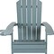 Homeroots 35" Aqua Heavy Duty Plastic Adirondack Chair 530704 - alternate 5