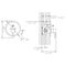 Alfi Brand Brushed Nickel Pressure Balanced Round Shower Mixer W/ Diverter AB1701-BN - alternate 3