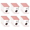 Roaring Spring Case of Music Wirebound Notebook, 12 Staves of Music Lines, 11"x8.5", 32 Sheets per book, PK24 15009cs - alternate 1