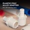 Everflow 1'' PEX Barb x MIP Adapter Pipe Fitting; Plastic Poly Alloy PK PPMA1010-10 - alternate 3