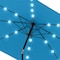 Pure Garden Patio Umbrella w/ Lights 10 ft Outdoor Sun Shade Canopy w/ 32 Solar LEDs UV 30+ Protection 50-LG1426 - alternate 3