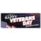 Signmission Happy Veterans Day, 36 Inch, Banner B-96-30392 - alternate 1
